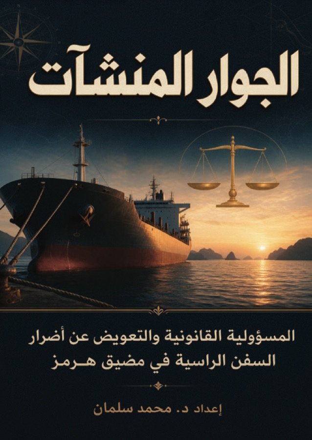 الجوار المنشآت: المسؤولية القانونية والتعويض عن أضرار السفن الراسية في مضيق هرمز